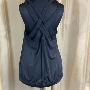 DAN SKIN NOW WOMAN BLACK BLOUSE SIZE XL (16-18)